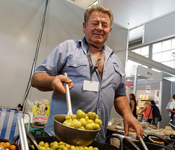 El pabellón de alimentación, uno de los puntos de interés en la Feria de Muestras de Valladolid