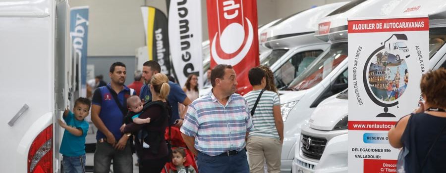 Completa exposición de camping y caravaning en la Feria de Muestras de Valladolid