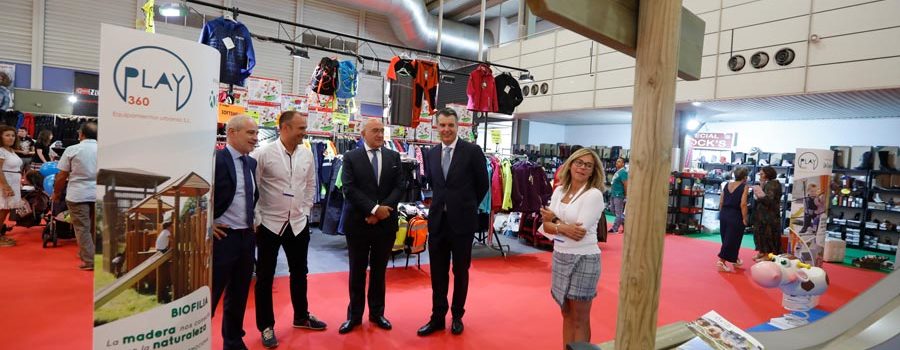 Los equipamientos urbanos de los vallisoletanos Play 360 participan por primera vez en la Feria de Muestras