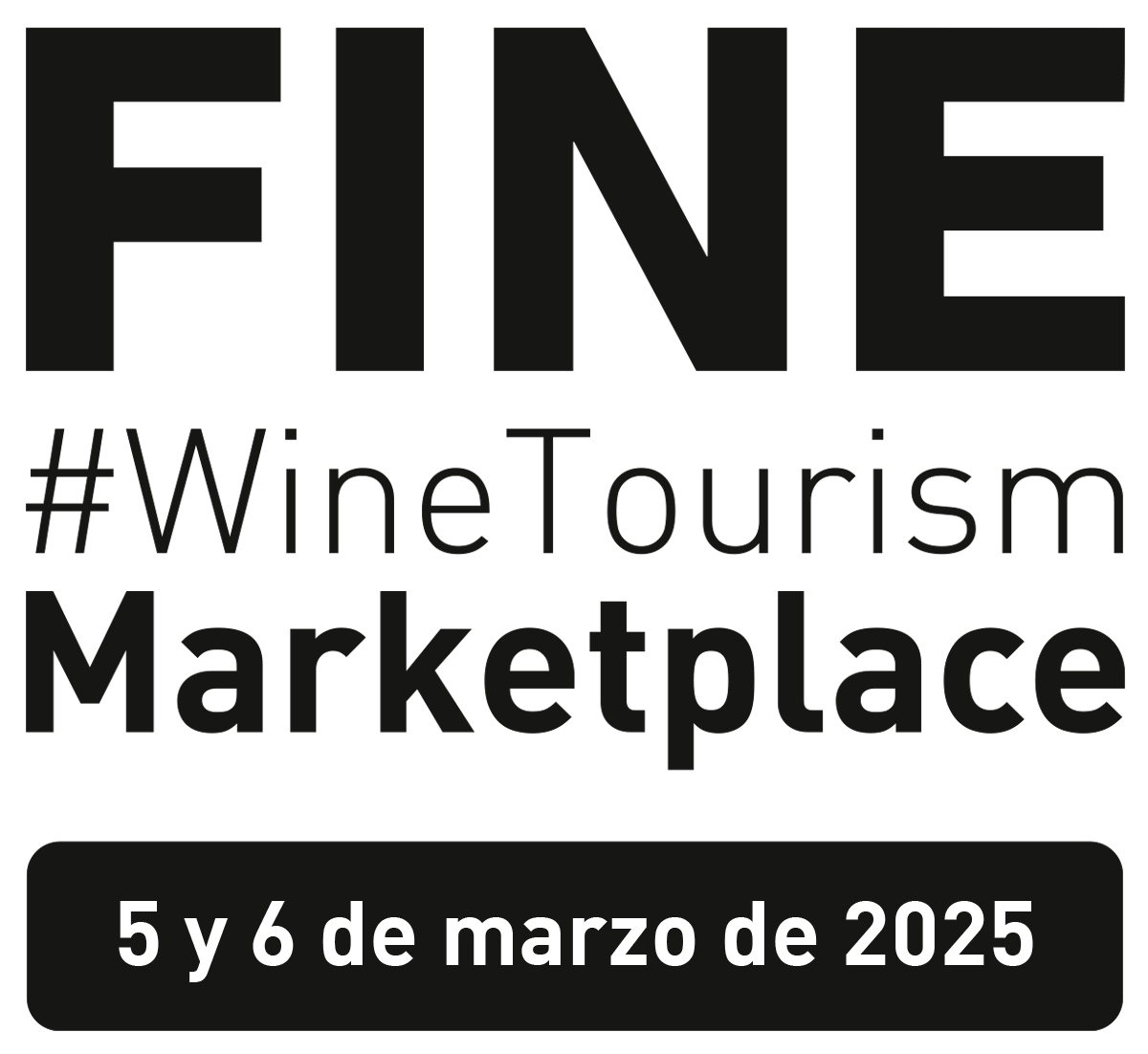 FINE #WineTourism Marketplace Logo