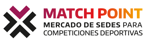 MATCH POINT – Mercado de sedes para competiciones deportiva Logo