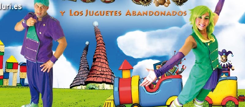 El nuevo espectáculo infantil de Zascanduri «Los JU y los juguetes abandonados» llega a Feria de Valladolid