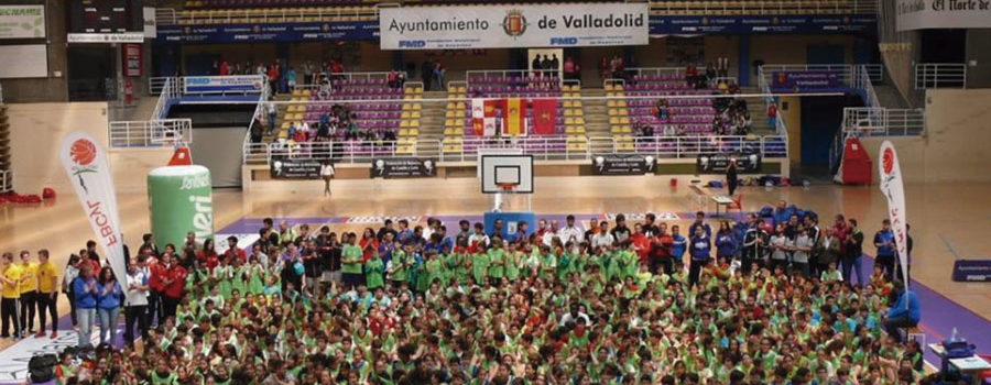 Feria de Valladolid se convertirá el próximo 23 de abril en el epicentro del Minibasket regional con la celebración del Fanatic Mini