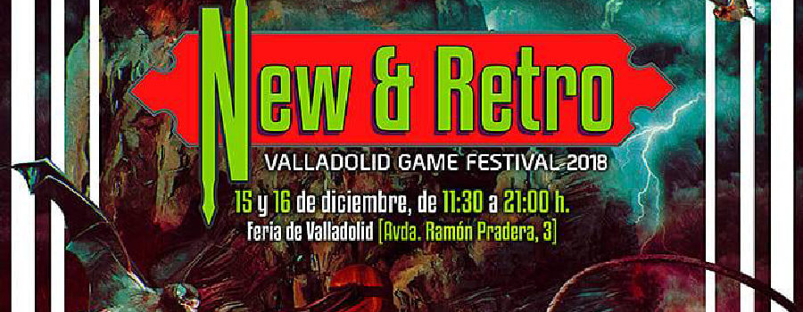 Valladolid Game Festival en la Feria de Valladolid los días 15 y 16 de diciembre