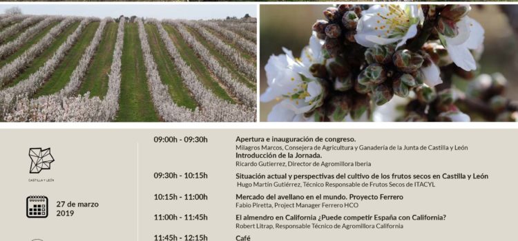 Feria de Valladolid acogerá el próximo miércoles 27 de marzo la jornada “El cultivo de frutos secos en Castilla y León: una alternativa real”