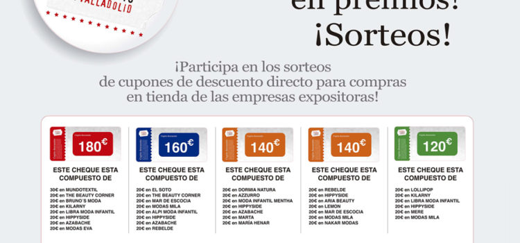 Enhorabuena a los cinco ganadores de los sorteos de la Feria del Stock