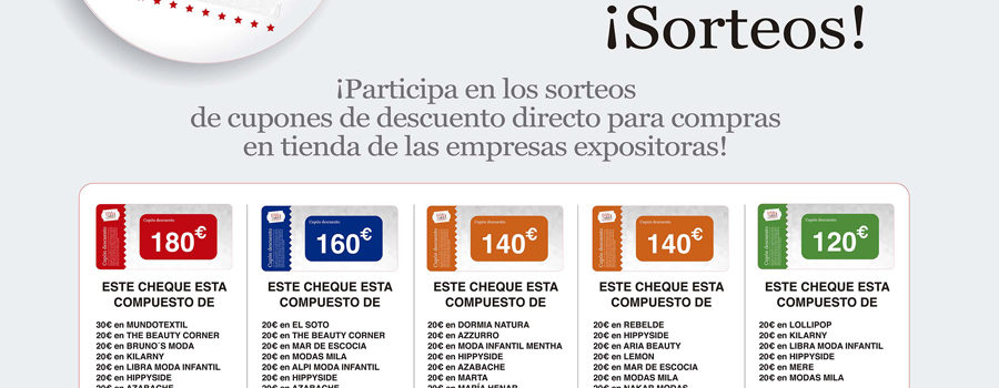 Enhorabuena a los cinco ganadores de los sorteos de la Feria del Stock