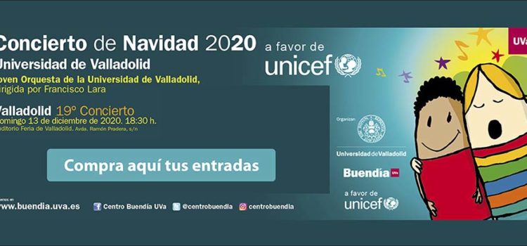 Concierto de Navidad a favor de UNICEF a cargo de la Joven Orquesta de la Universidad de Valladolid en la Feria de Valladolid
