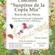 El miércoles 4 de mayo Feria de Valladolid acoge «Suspiros de la Copla Mía»