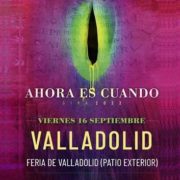 La Feria de Valladolid recibirá la gira «Ahora es cuando» de Robe Iniesta, el viernes 16 de septiembre
