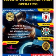 Curso solidario de experto en derecho penal operativo el próximo 11 de marzo de Feria de Valladolid