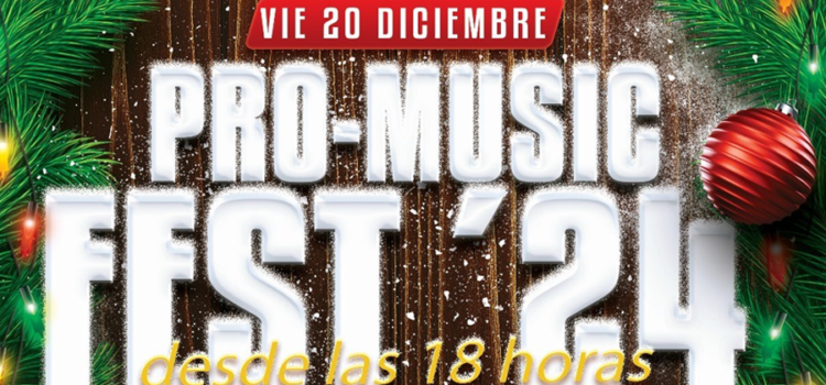 PRO-Music Fest llega a Feria de Valladolid el 20 de diciembre