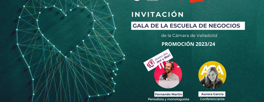 El 3 de octubre se celebrará la Gala Anual de la Escuela de Negocios en Feria de Valladolid